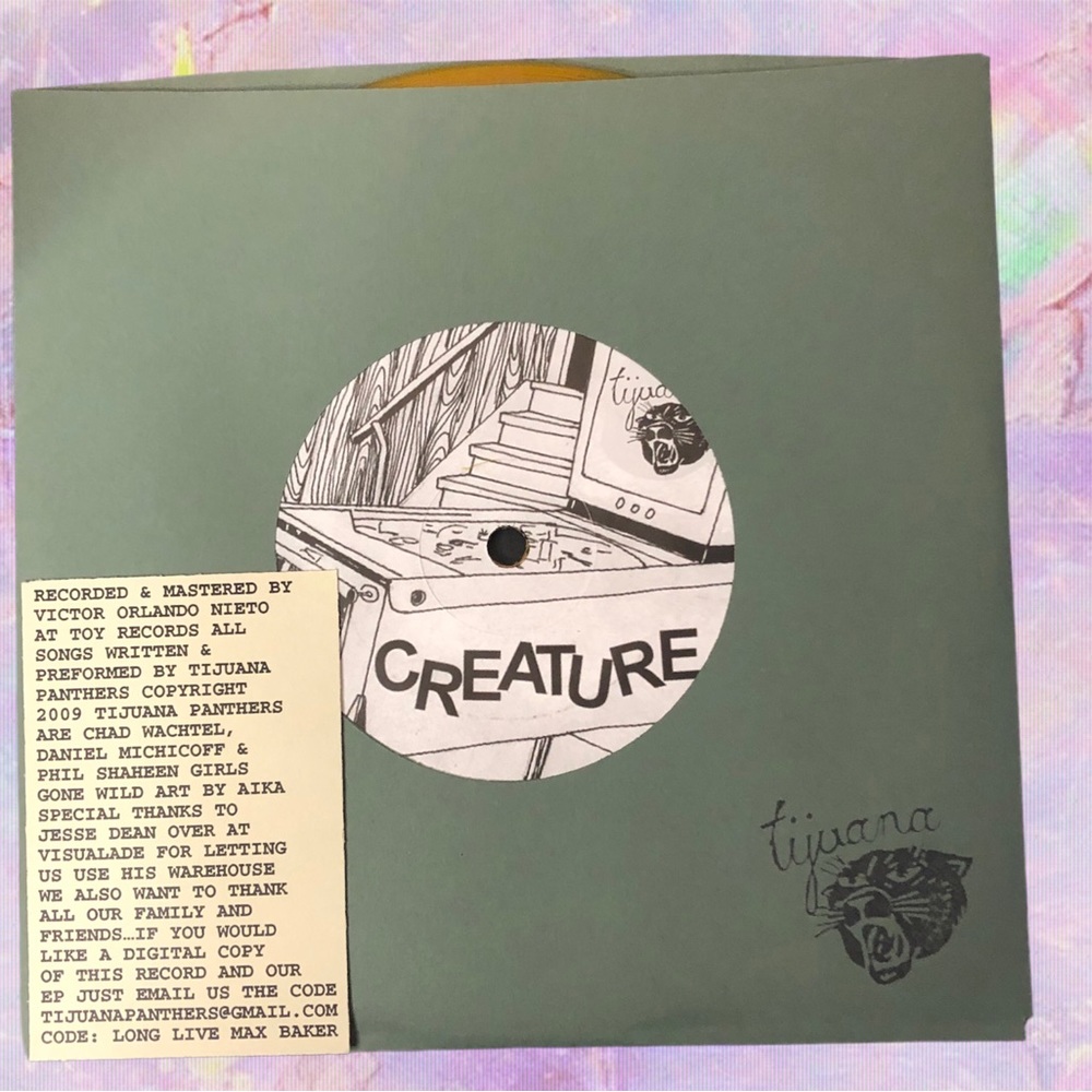 Tijuana Panthers – Creature 7" vinyl record - surf - garage rock - garage punk